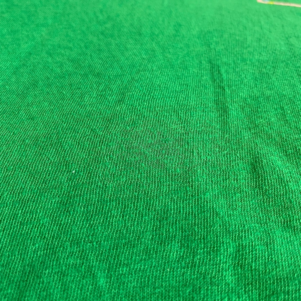 LIKE NEW - MOTHER - The Sinful Wash Golf Green For Sure Crewneck Tee - Sz Large - Picture 12 of 12